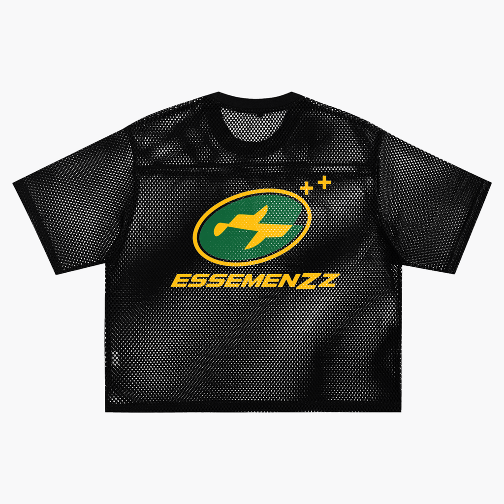 See-through Boxy Net T-Shirt
