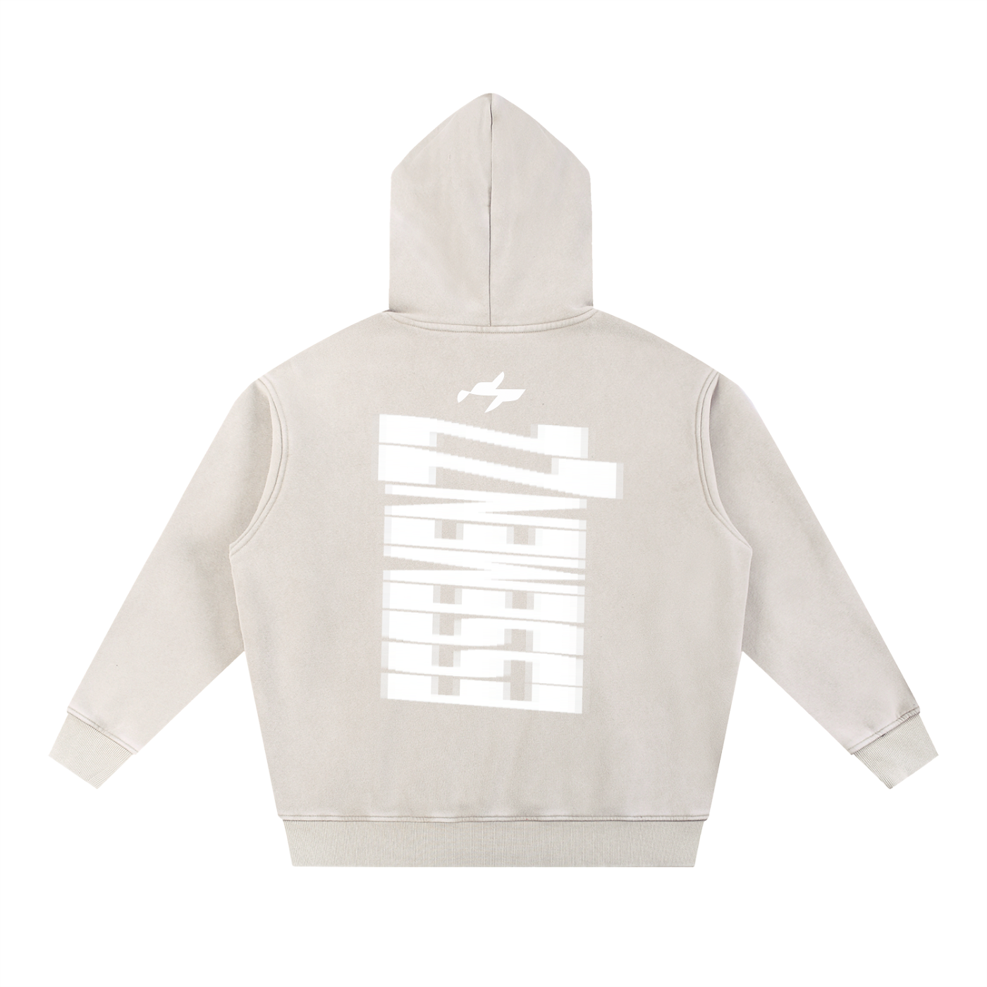 Snow Wash Fleece Oversize Hoodie