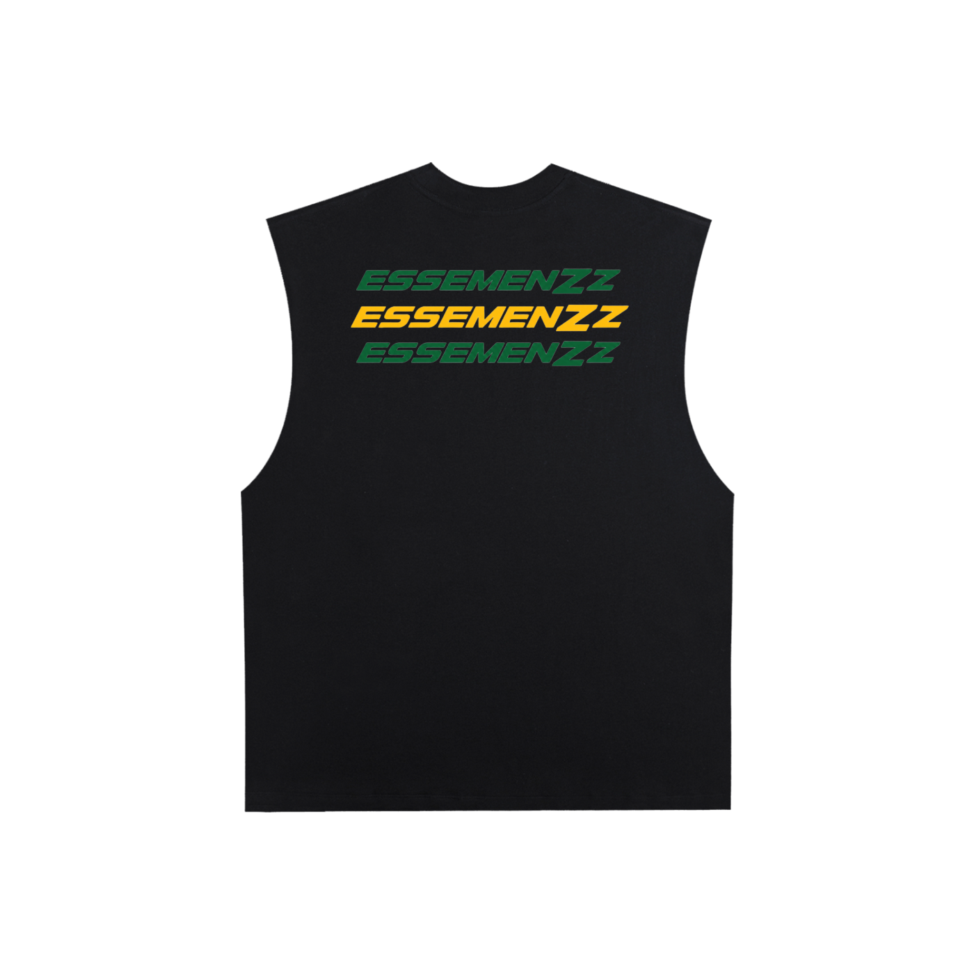 Raw Edge Cotton Tank Top